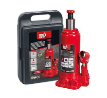 Домкрат GTM бутылочный гидравлический 5т (216-41С мм) кейс (T90504S)