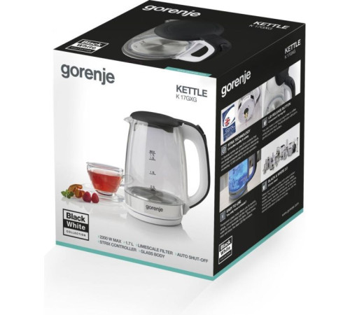 Електрочайник Gorenje K17GXG
