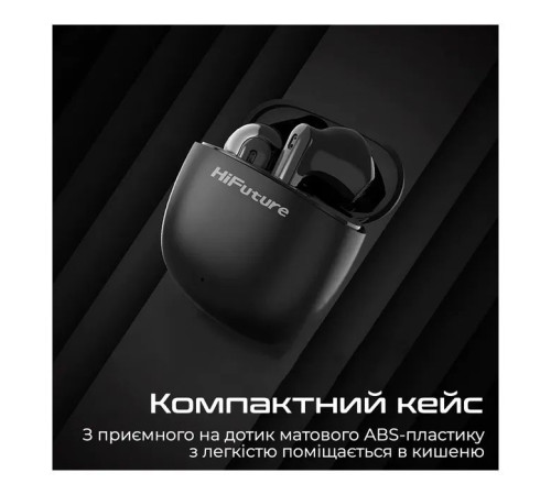 Навушники HiFuture ColorBuds2 Black (colorbuds2.black)
