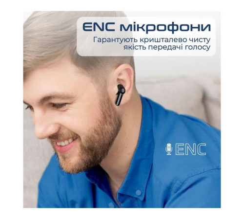 Навушники Promate ProPods Black (propods.black)