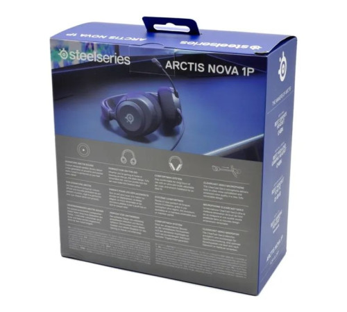 Навушники SteelSeries Arctis Nova 1P Black (61611)