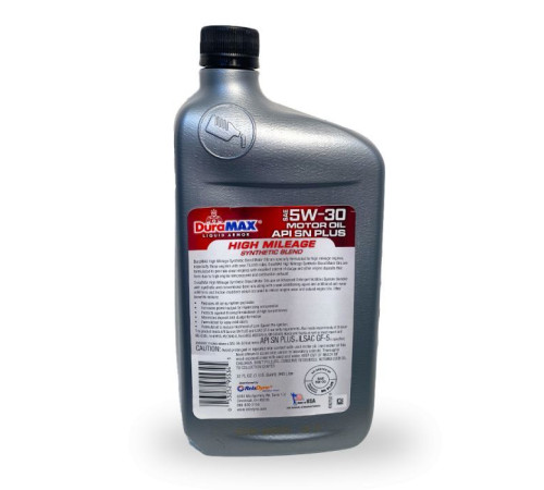 Моторное масло DuraMAX 5W30 HIGH MILEAGE, 0,946 л