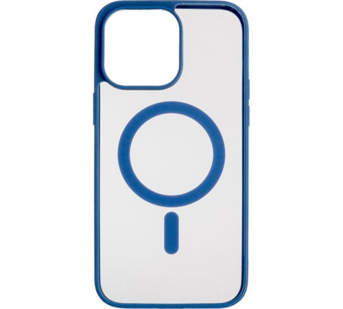 Чохол до мобільного телефона ColorWay Smart Matte Apple iPhone 14 Pro Max MagSafe blue (CW-CSMMSAI14PM-BU)