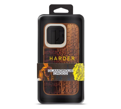 Чохол до мобільного телефона Harder Glamorous Croco Apple iPhone 15 Pro Magma (ARM76764)