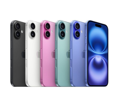 Мобільний телефон Apple iPhone 16 128GB Black (MYE73)