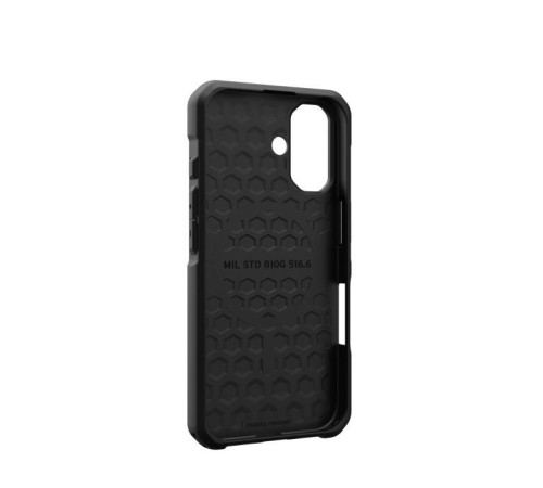 Чохол до мобільного телефона UAG iPhone 16 Metropolis LT Magsafe Kevlar Black (114454113940)
