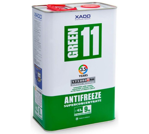 Антифриз Xado Green 11 4 л (XA 50304_2)