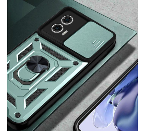 Чохол до мобільного телефона BeCover Military Motorola Moto G24/G24 Power Dark Green (710724)