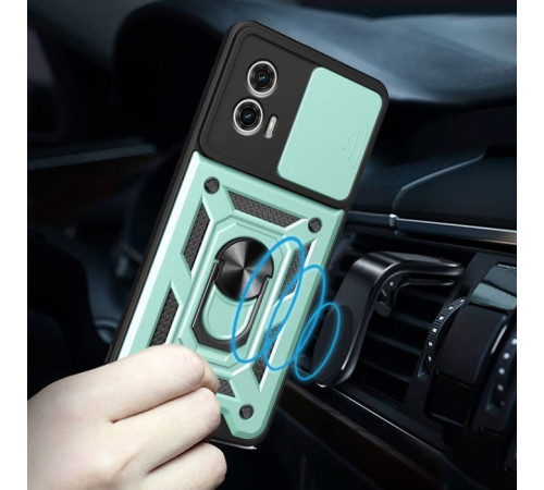 Чохол до мобільного телефона BeCover Military Motorola Moto G24/G24 Power Dark Green (710724)