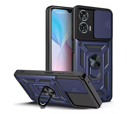 Чохол до мобільного телефона BeCover Military Motorola Moto G85 Blue (712164)