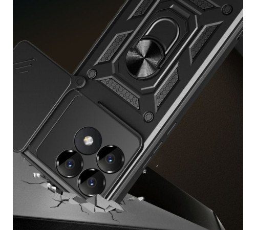 Чохол до мобільного телефона BeCover Military Poco F6 Pro Black (712166)