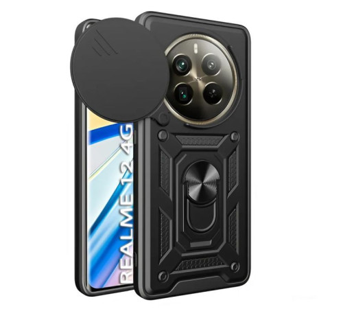 Чохол до мобільного телефона BeCover Military Realme 12 4G Black (712174)