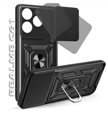 Чохол до мобільного телефона BeCover Military Realme C61 Black (712177)