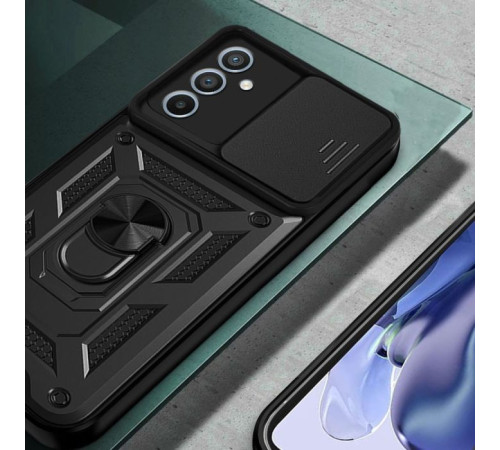 Чохол до мобільного телефона BeCover Military Samsung Galaxy M35 5G SM-M356 Black (711541)
