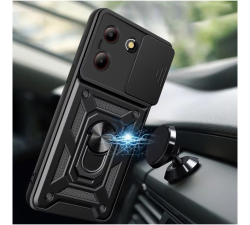 Чохол до мобільного телефона BeCover Military ZTE Blade A54 Black (712172)