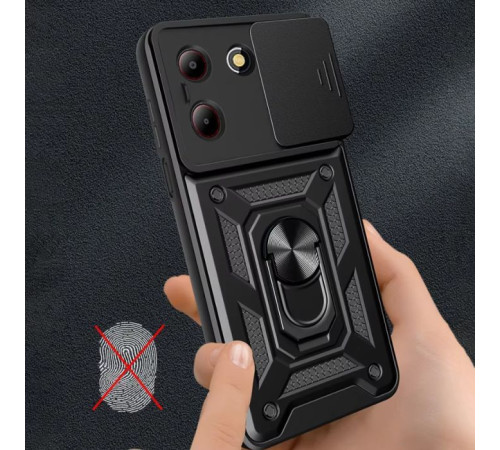 Чохол до мобільного телефона BeCover Military ZTE Blade A54 Black (712172)