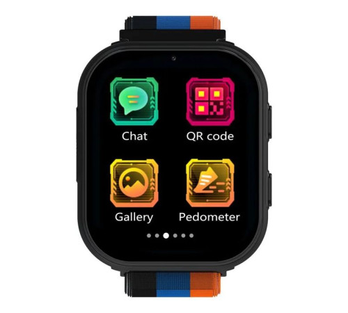 Смарт-годинник Gelius Pro GP-PK008 (Rainbow) Black Kids smart watch with GPS/4G (Pro GP-PK008 (Rainbow) Black)