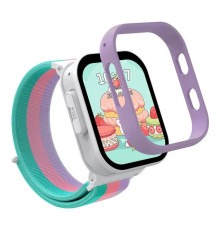 Смарт-годинник Gelius Pro GP-PK008 (Rainbow) White Kids smart watch with GPS/4G (Pro GP-PK008 (Rainbow) White)