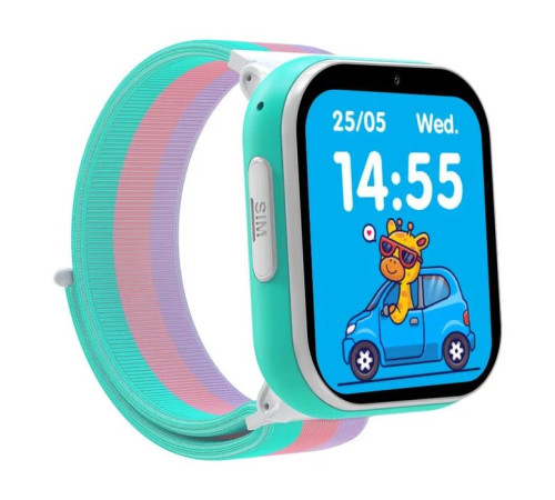 Смарт-годинник Gelius Pro GP-PK008 (Rainbow) White Kids smart watch with GPS/4G (Pro GP-PK008 (Rainbow) White)