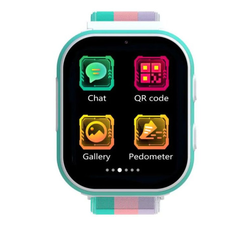 Смарт-годинник Gelius Pro GP-PK008 (Rainbow) White Kids smart watch with GPS/4G (Pro GP-PK008 (Rainbow) White)