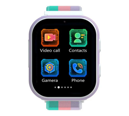 Смарт-годинник Gelius Pro GP-PK008 (Rainbow) White Kids smart watch with GPS/4G (Pro GP-PK008 (Rainbow) White)