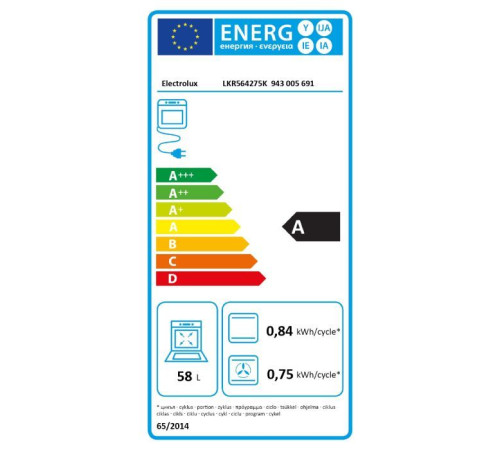 Плита Electrolux LKR564275K