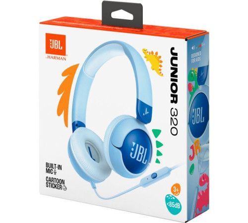 Навушники JBL JR 320 Blue (JBLJR320BLU)