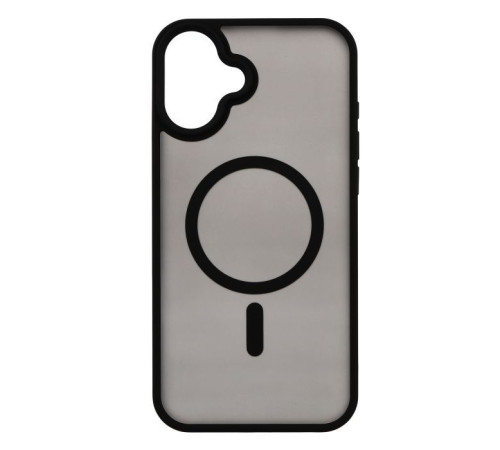 Чохол до мобільного телефона 2E iPhone 16 Plus Soft Touch MagSafe Cover black (2E-IPH-16PL-OCLS-BK)