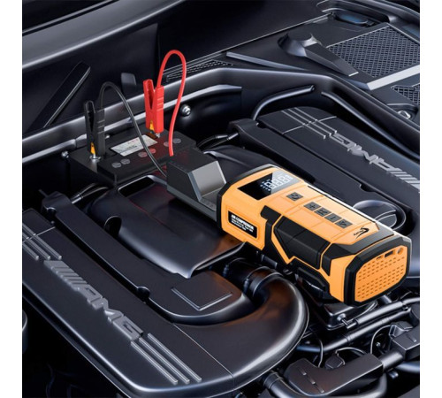 Пуско зарядний пристрій Aspiring Jump 3 8000mAh Power bank 3-in-1 with inflator, compressor, car charging (JM8000PIWC)