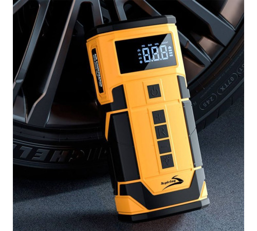 Пуско зарядний пристрій Aspiring Jump 3 8000mAh Power bank 3-in-1 with inflator, compressor, car charging (JM8000PIWC)