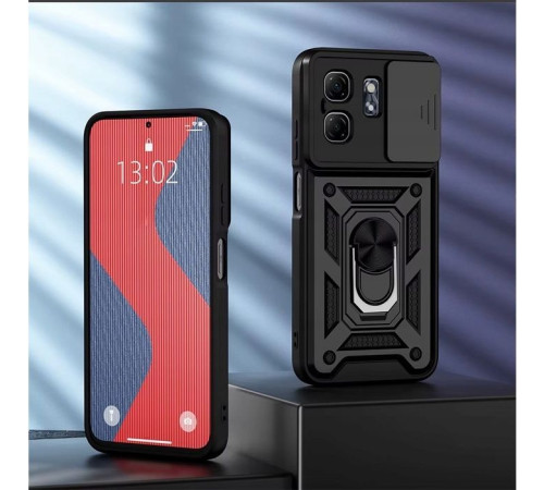 Чохол до мобільного телефона BeCover Military Infinix Hot 50i (X6531) Black (713047)