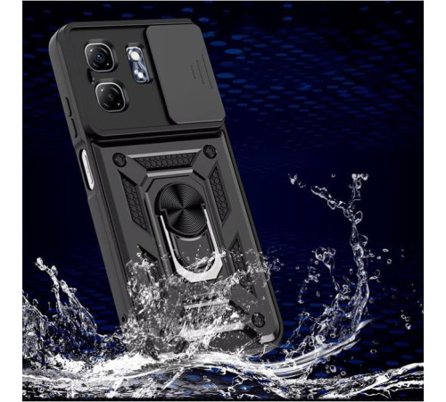 Чохол до мобільного телефона BeCover Military Infinix Hot 50i (X6531) Black (713047)