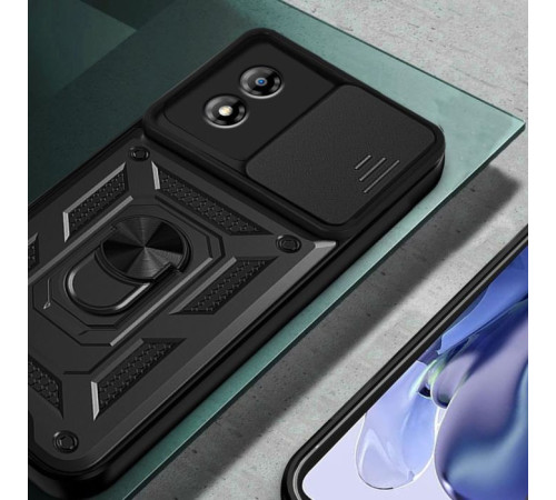 Чохол до мобільного телефона BeCover Military Motorola Moto E14 Black (713052)