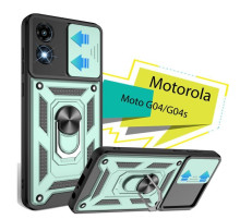 Чехол для мобильного телефона BeCover Military Motorola Moto G04/G04s Dark Green (713064)