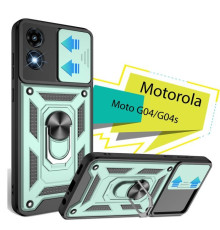 Чехол для мобильного телефона BeCover Military Motorola Moto G04/G04s Dark Green (713064)