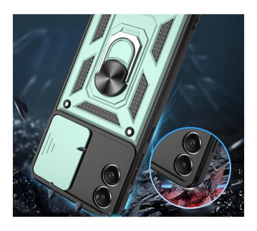 Чохол до мобільного телефона BeCover Military Motorola Moto G04/G04s Dark Green (713064)