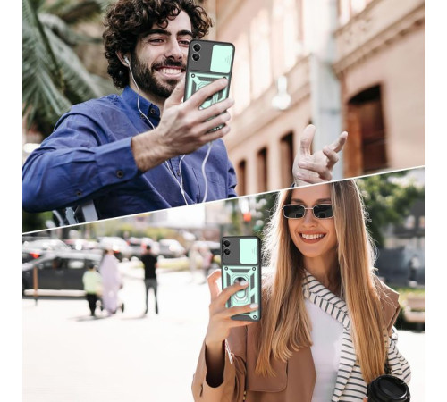 Чохол до мобільного телефона BeCover Military Motorola Moto G04/G04s Dark Green (713064)