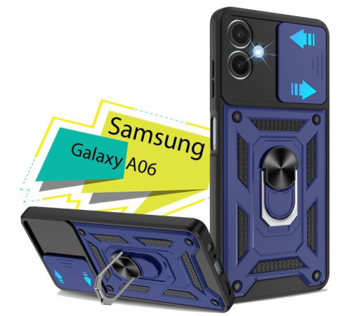 Чохол до мобільного телефона BeCover Military Samsung Galaxy A06 SM-A065 Blue (713066)