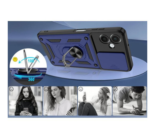 Чохол до мобільного телефона BeCover Military Samsung Galaxy A06 SM-A065 Blue (713066)