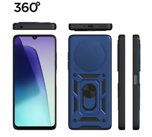 Чохол до мобільного телефона BeCover Military Xiaomi Redmi Note 14 Pro 5G Blue (713095)