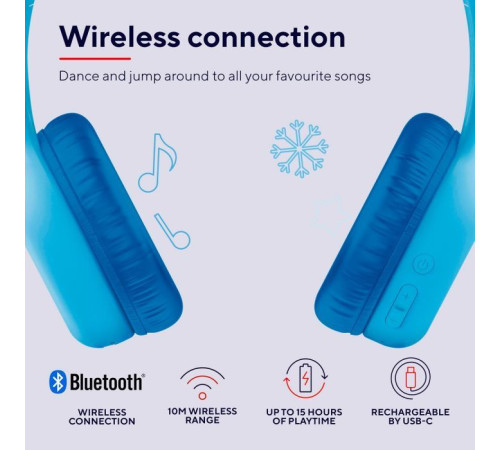 Навушники Trust Nouna Kids Wireless Blue (25275)