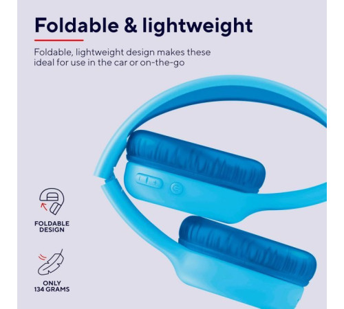 Навушники Trust Nouna Kids Wireless Blue (25275)