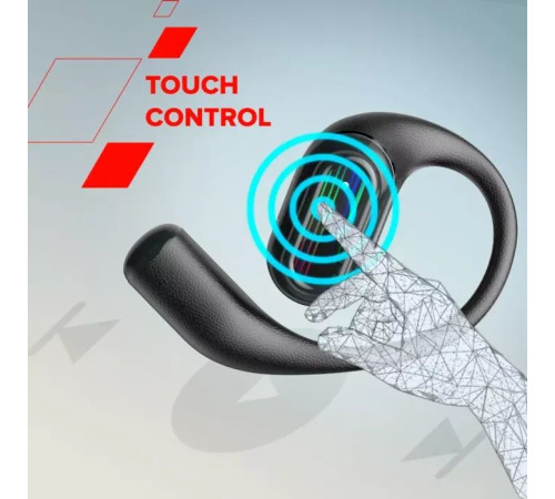 Навушники Canyon OnFlow 12 OWS ENC Black (CNS-TWS12BK)