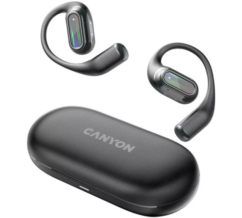 Навушники Canyon OnFlow 12 OWS ENC Black (CNS-TWS12BK)