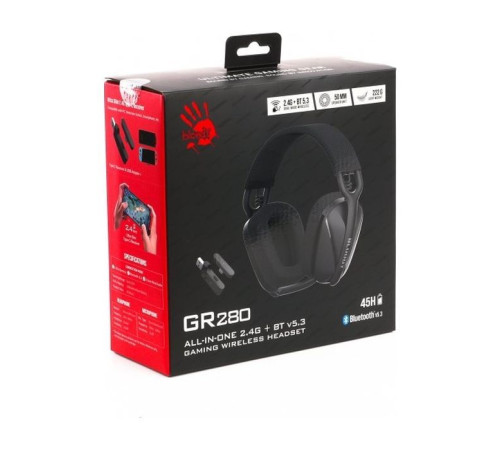 Навушники A4Tech Bloody GR280 Black (4711421001632)