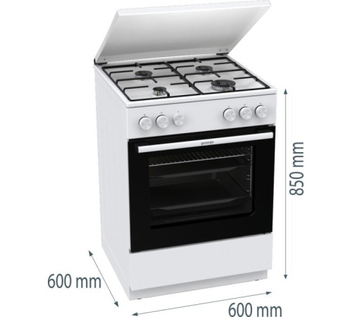 Плита Gorenje GG6A11WJ