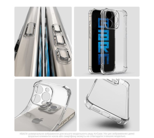 Чохол до мобільного телефона Armorstandart Air Force Realme 14 Pro 5G Camera cover Clear (ARM83590)