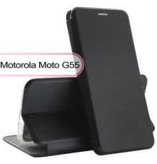 Чохол до мобільного телефона BeCover Exclusive Motorola Moto G55 Black (713519)