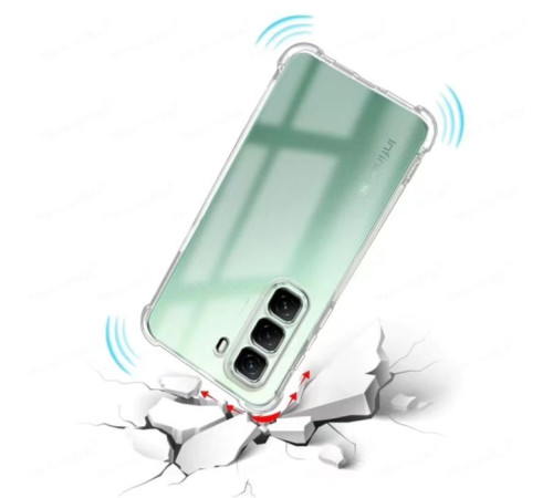 Чохол до мобільного телефона BeCover Anti-Shock Infinix Hot 50 Pro Plus 4G Clear (713498)