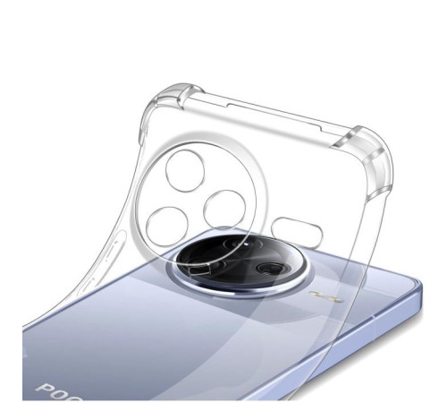 Чохол до мобільного телефона BeCover Anti-Shock Poco F7 Pro Clear (713499)
